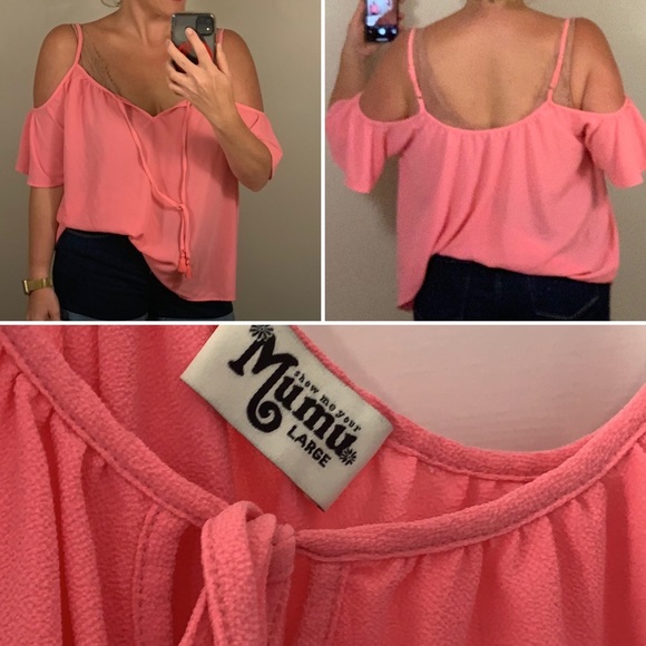 Show Me Your MuMu Cold-Shoulder Top - Picture 4 of 4